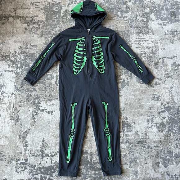 NWOT Zara Skeleton Jumpsuit Size 8-9 - Picture 1 of 5